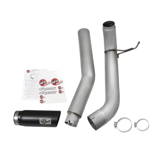 AFE ATLAS 5" Aluminized Exhaust w/ Black Tip 16-19 Nissan Titan XD 5.0L Cummins - Image 8