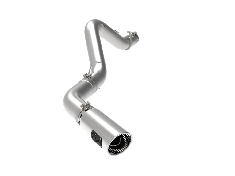 AFE Large Bore-HD 5" 409 Stainless Steel DPF-Back Single Exhaust 20-23 GM 6.6L Duramax - Image 2