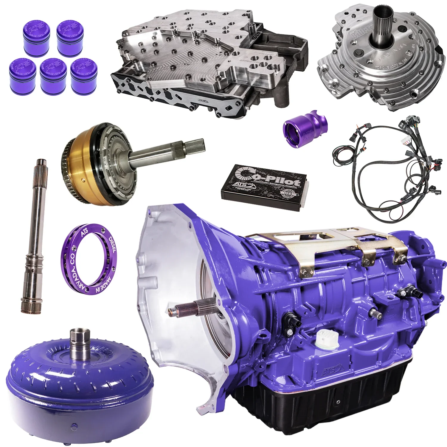 ATS Stage 1-3 Transmission Packages 12-18 6.7L Cummins 68RFE