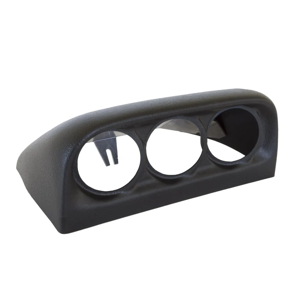 Auto Meter 3 Gauge Dash Top Mount (Black) 98-02 Dodge 5.9L Cummins 15002