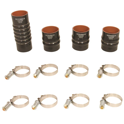 BD Diesel Intake Hose & Clamp Kit 03-07 Dodge 5.9L Cummins 1045215