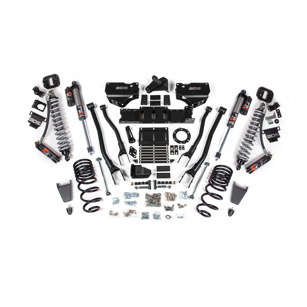 BDS Suspension 4" 4-Link Lift Kit FOX 2.5 Coil-Over Conversion Performance Elite 19-24 Ram 2500
