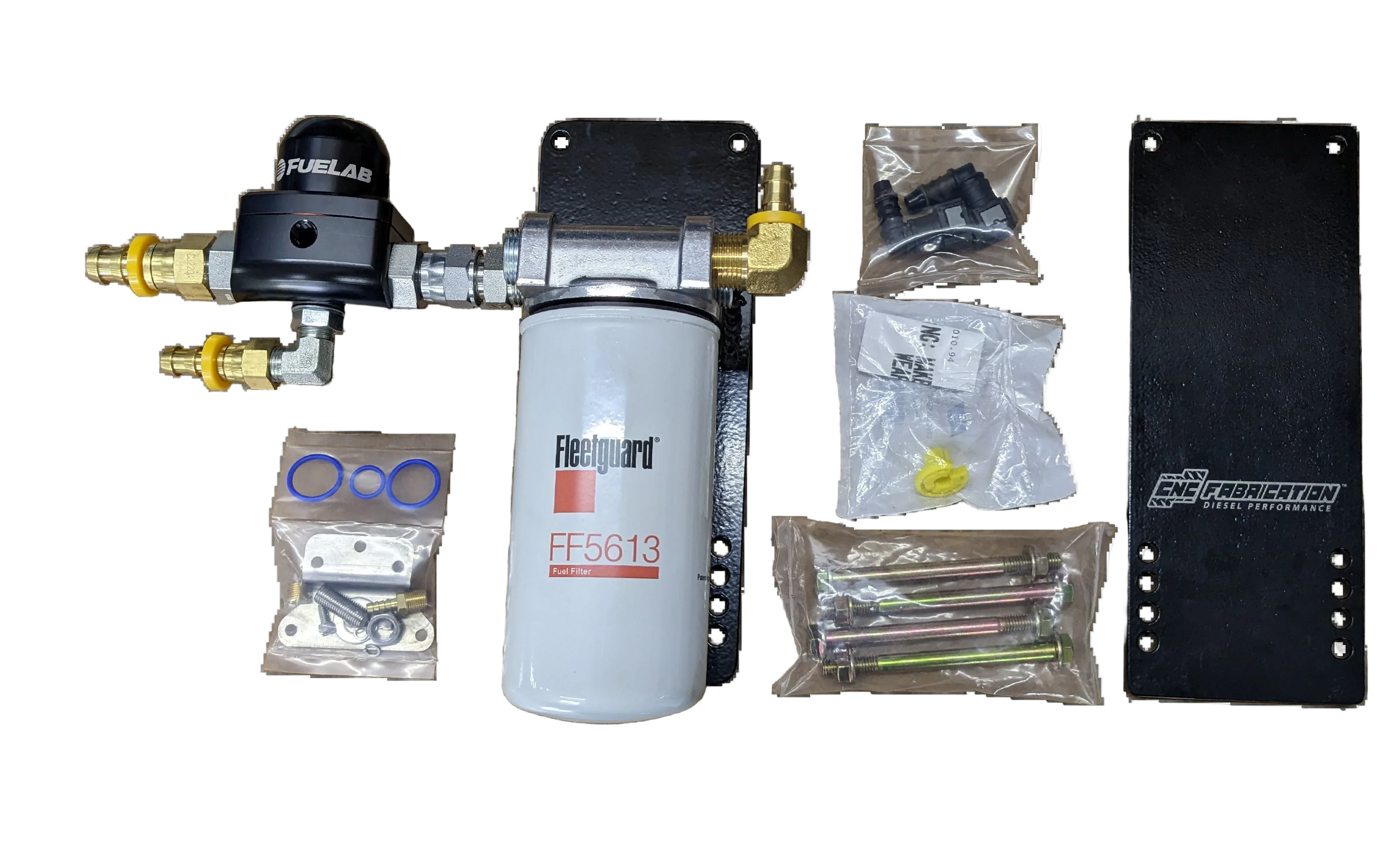 CNC Fabrication Fuel Filter Relocation Kit