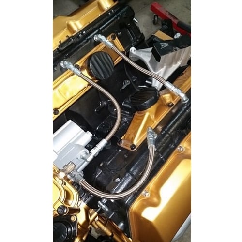 CNC Fabrication HPX (High Pressure Crossover) Line 99-03 7.3L Ford Powerstroke - Image 3