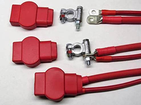 Custom Battery Cables Replacement Cold Weather Battery Cable Set 89-93 Dodge 5.9L Cummins - Image 2