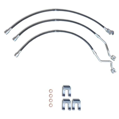 Crown Brake Lines 0"-12" Lift 05-07 Ford SuperDuty 4WD F-250/350