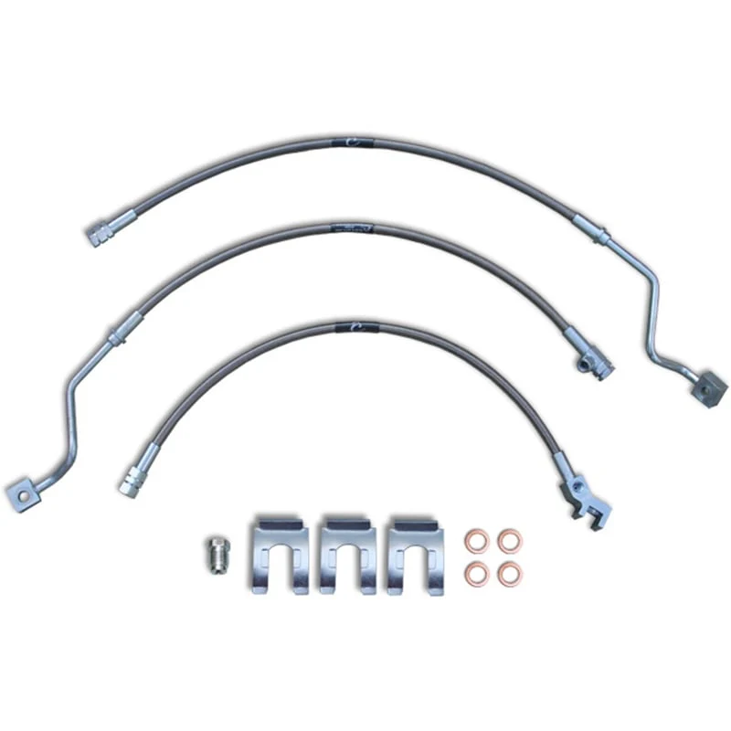 Crown Brake Lines 1999-2000 Ford Super Duty 4WD F-250/350 0"-12" Lift