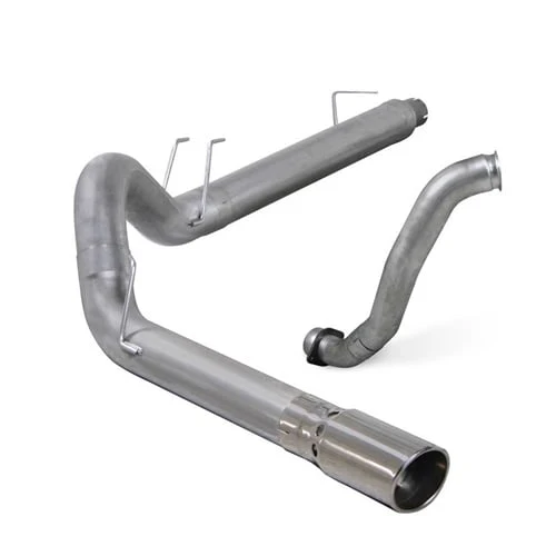 Diamond Eye 5" Aluminized DPF Back Exhaust Kit with Downpipe 08-10 6.4L Ford Powerstroke