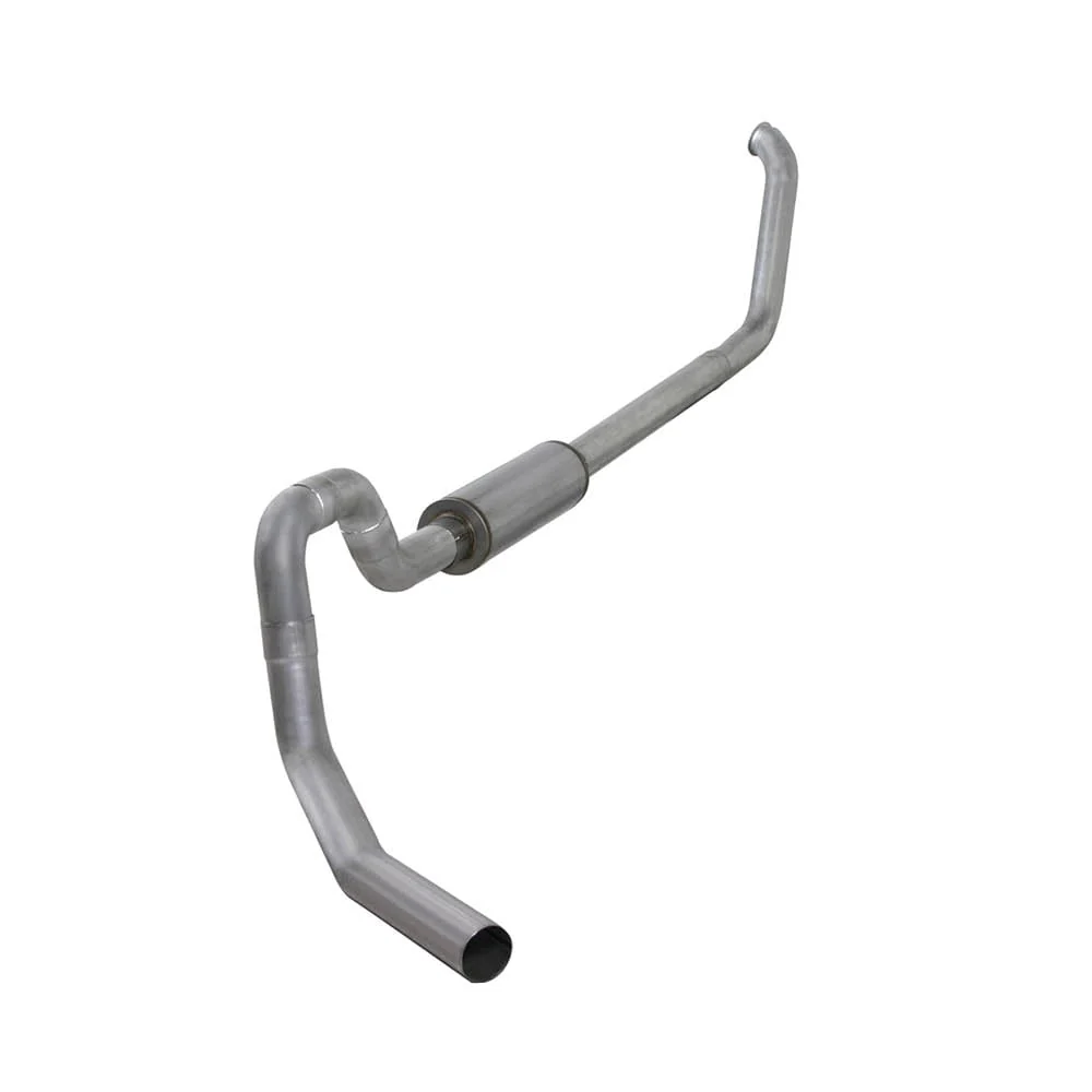 Diamond Eye 4" Aluminized Turbo Back Single 01-03 Ford 7.3L Powerstroke | Excursion