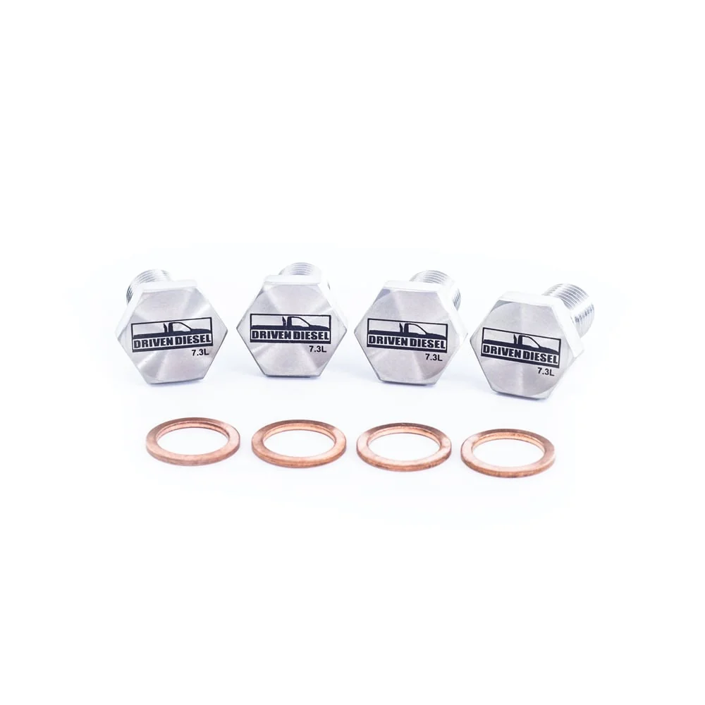 Driven Diesel High Flow Banjo Bolt Kit 94-03 Ford 7.3L Powerstroke