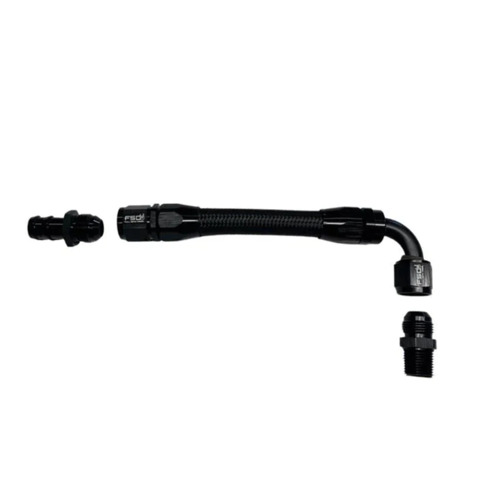 Full Send Diesel Braided Top Heater Hose 98.5-23 Dodge Ram 5.9L / 6.7L Cummins