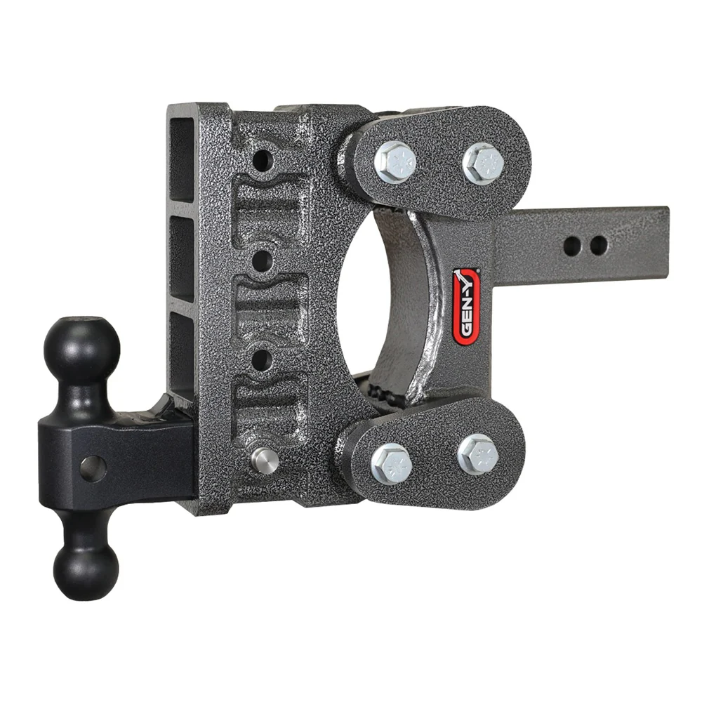 Gen-Y Hitch The Boss 21K Drop Hitch 2.5" Shank With Dual-Ball - 6" / 9" / 12" Drop
