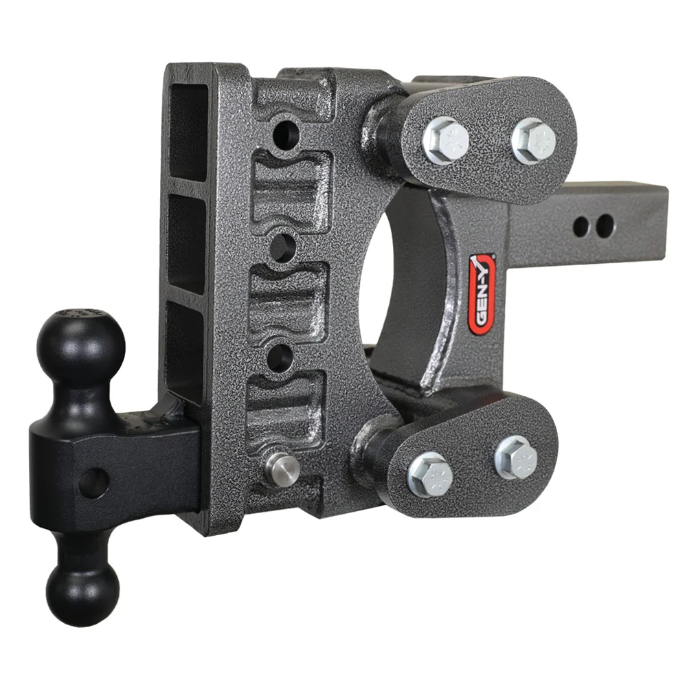 Gen-Y Hitch The Boss 32K Drop Hitch 2.5" Shank With Dual-Ball - 6" / 9" Drop