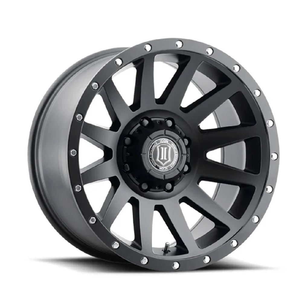ICON Compression HD 20" | 8x170 | Black Wheels 99-25 Ford F-250/F-350 SRW