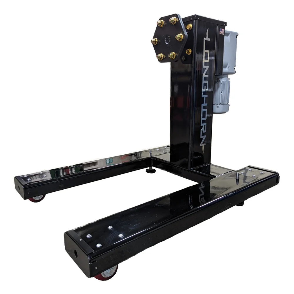 Longhorn Fab Shop Pro Grade V2 Powered Rotating Engine Stand