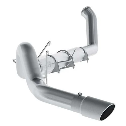 MBRP Armor Lite 5" Turbo Back Aluminized Single Outlet Exhaust System 03-04 Dodge 5.9L Cummins