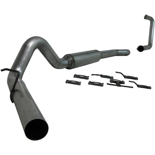 MBRP Armor Lite 5" Turbo Back Aluminized Kit with Muffler (Retains Cat) 03-07 Ford 6.0L Powerstroke