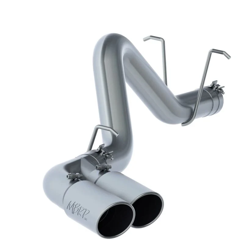 MBRP Armor Lite 4" DPF Back Dual Outlet Single Side Exhaust System 11-19 GM 6.6L Duramax LML / L5P