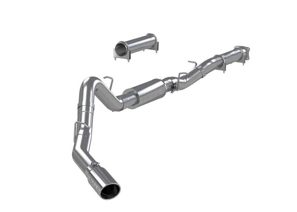 MBRP Armor Lite 4" Exhaust-Single Outlet-Cat Back 01-05 GM 6.6L Duramax LB7 / LLY