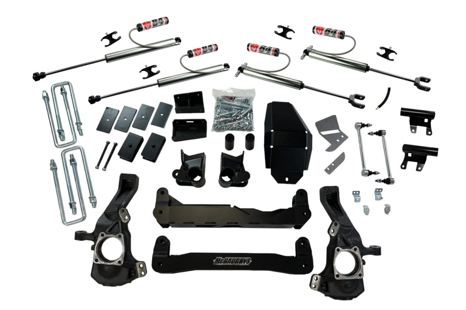 McGaughy's 4″ Lift Kit 20-25 GM 2500HD/3500 6.6L Duramax L5P