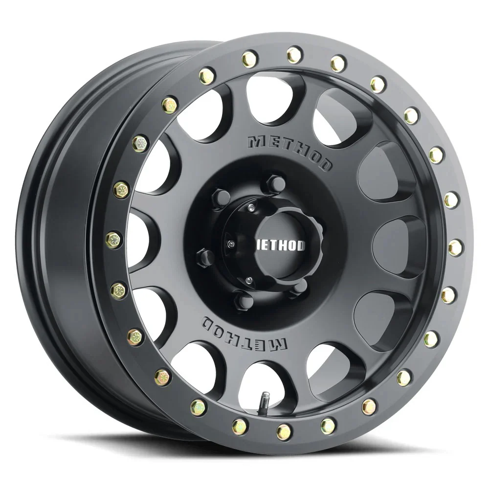 Method Race Wheels 105 Beadlock 17" Matte Black Wheel | 8x6.5 | 94-19 Ram / 01-10 GM / 94-97 Ford