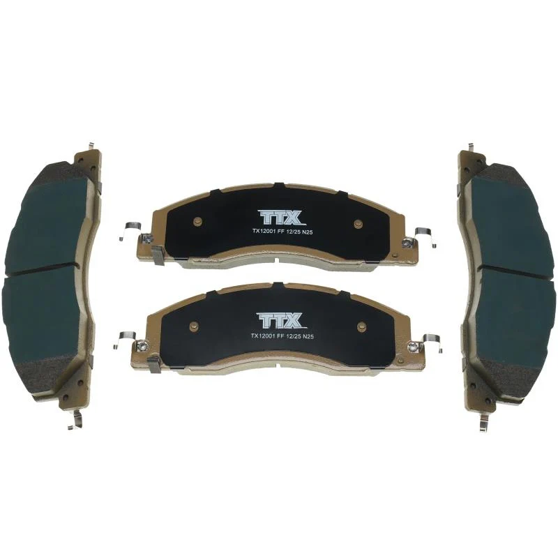 Mevotech TTX SuperMet Front and Rear Brake Pad Set 09-18 Dodge Ram 2500/3500