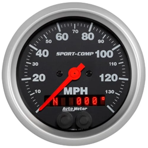 Auto Meter Sport-Comp Series 3-3/8" GPS Speedometer with Rally Nav Display