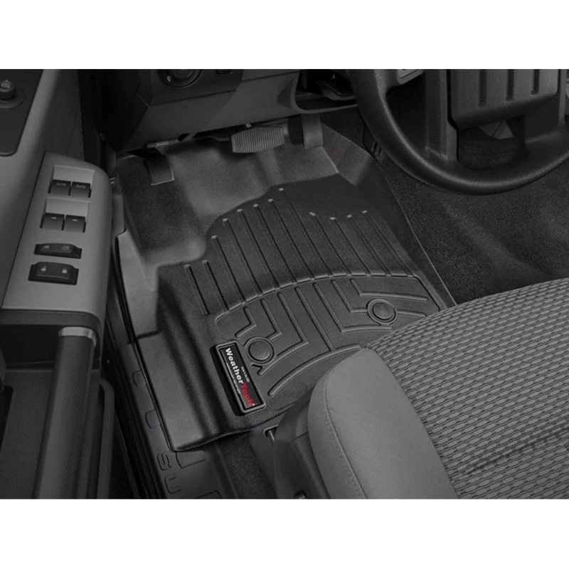 WeatherTech DigitalFit Floor Liner Set (w/ 2 Piece Front) 12-16 Ford SuperDuty Extended Cab - Image 2