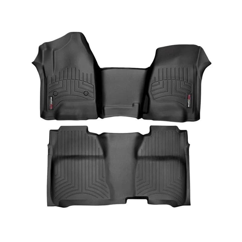 WeatherTech DigitalFit Floor Liner Set (Over Hump Front) 15-16 Chevy Silverado / GMC Sierra Crew Cab