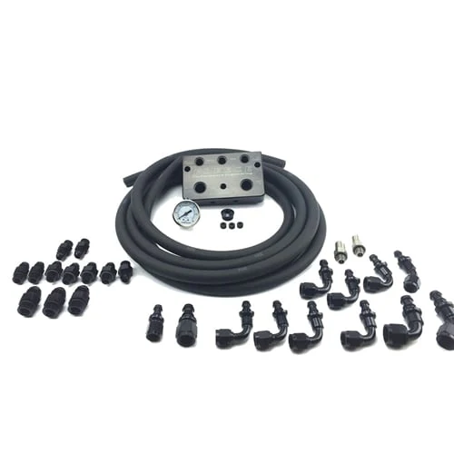 Fleece Regulated Return Fuel Distribution Block Kit 07.5-18 Ram 6.7L Cummins