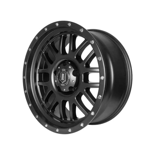 ICON Alloys 20" ALPHA Satin Black Wheel 8x6.5 Bolt Pattern - Image 3