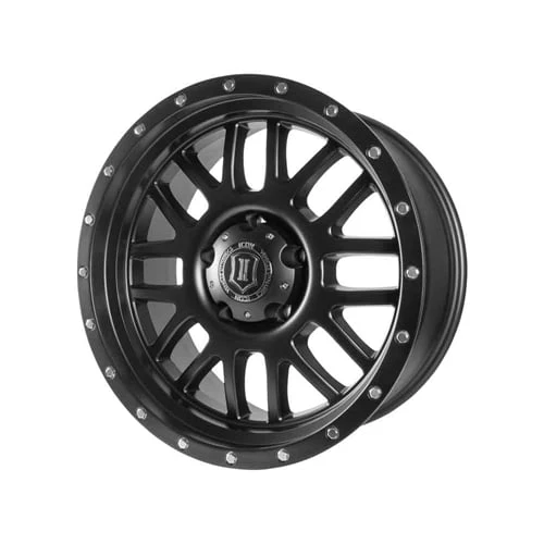 ICON Alloys 20" ALPHA Satin Black Wheel 8x170 Bolt Pattern - Image 2