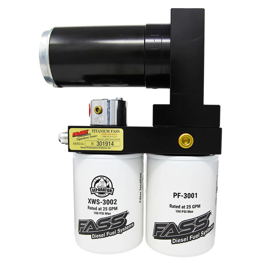 FASS TS UIM 250G Titanium Signature Series Fuel Lift Pump 250GPH Cummins