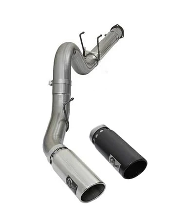 AFE Large Bore HD 4" Stainless Steel DPF Back Exhaust Kit 18-20 Ford F-150 3.0L Powerstroke