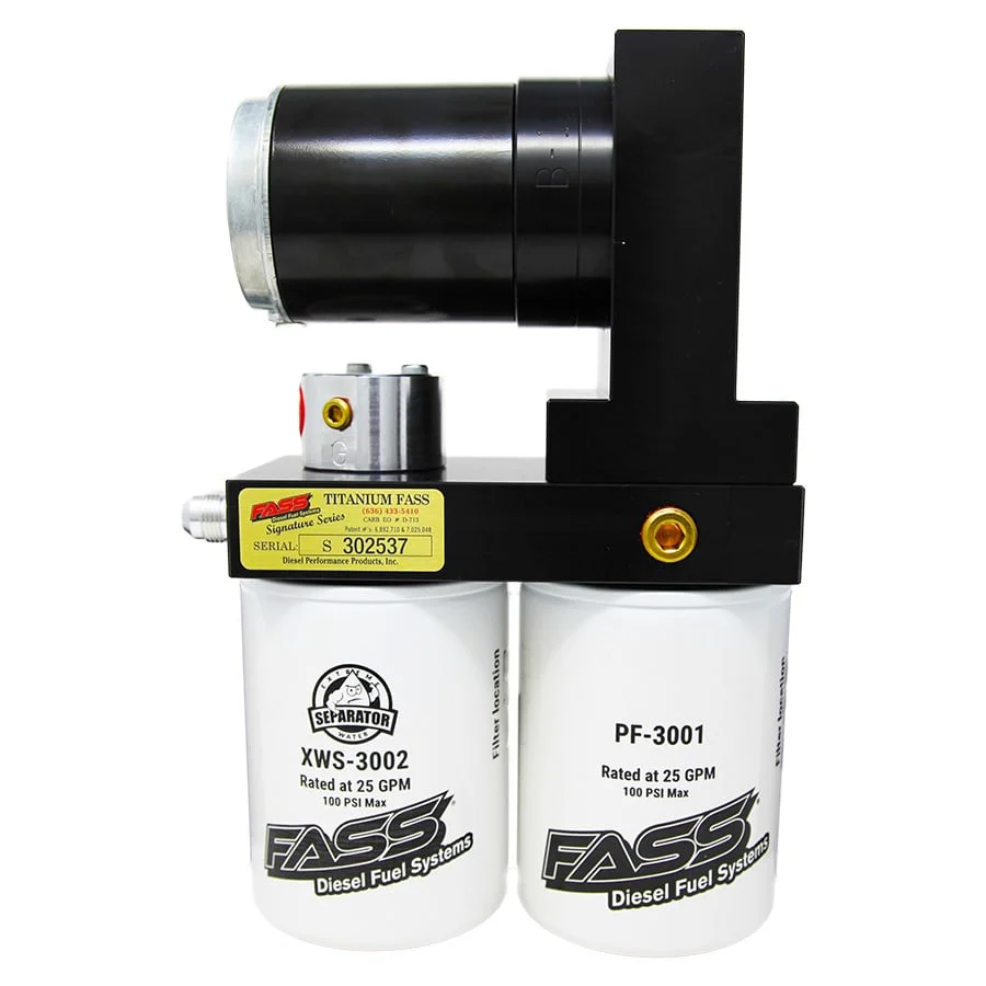 FASS TS D02 165G Titanium Signature Series Fuel Lift Pump 165GPH 89-93 Dodge 5.9L Cummins