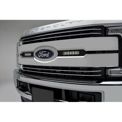 ZROADZ OEM Grille Light Bar and Brushed Brackets 17-19 Ford F-250/F-350 SuperDuty