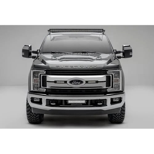 ZROADZ OEM Grille Light Bar and Black Brackets 17-19 Ford F-250/F-350 SuperDuty XLT