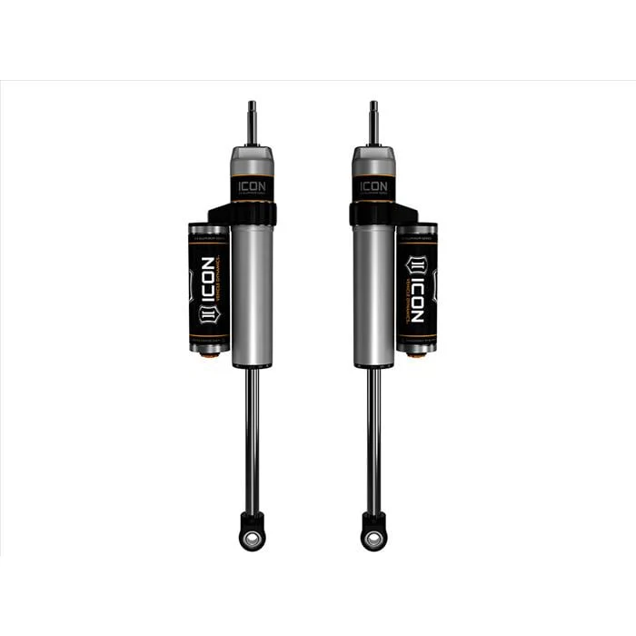 ICON 2.5" Piggyback Reservoir Front Shocks 6-8" Lift 11-16 GM 2500/3500 HD
