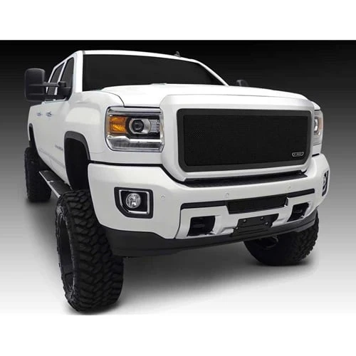 T-Rex 51211 Upper Class Series Black Mesh Grille 15-19 6.6L GMC Duramax