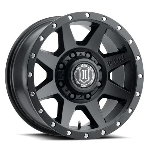 ICON Rebound Wheels | 17" 8x170  +6mm | Satin Black