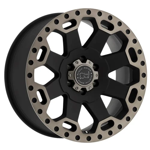 Black Rhino Wheels | Warlord | 18" 8x180 -12mm | Matte Black Machined Lip