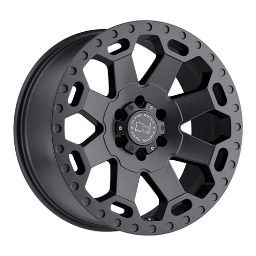 Black Rhino Wheels | Warlord | 17" 8x180 +12mm | Matte Gunmetal