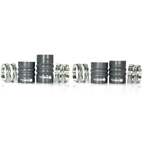 Sinister Diesel Silicone Intercooler Hose and Clamp Kit 08-10 6.4L Ford Powerstroke
