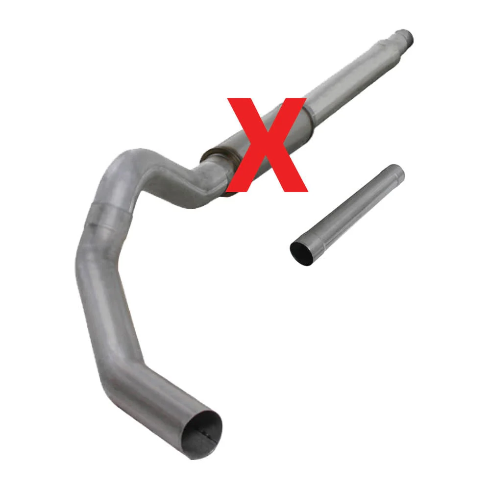 Diamond Eye 5" Aluminized Cat Back Single Outlet Exhaust 03-07 6.0L Ford Powerstroke K5344A - Image 5