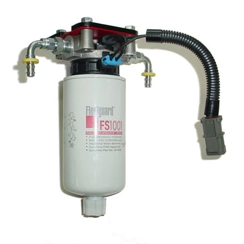 GDP MK-10 High Flow Fuel Filter (Heated) + Big Line Kit 98.5-02 Dodge 5.9L Cummins