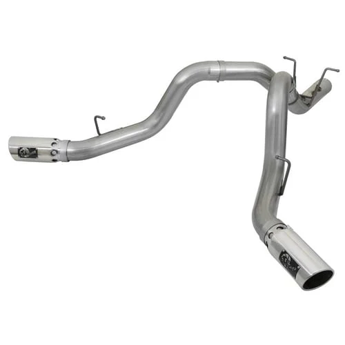 AFE ATLAS 4" Aluminized Dual Exhaust 17-19 GM 6.6L Duramax L5P - Image 10