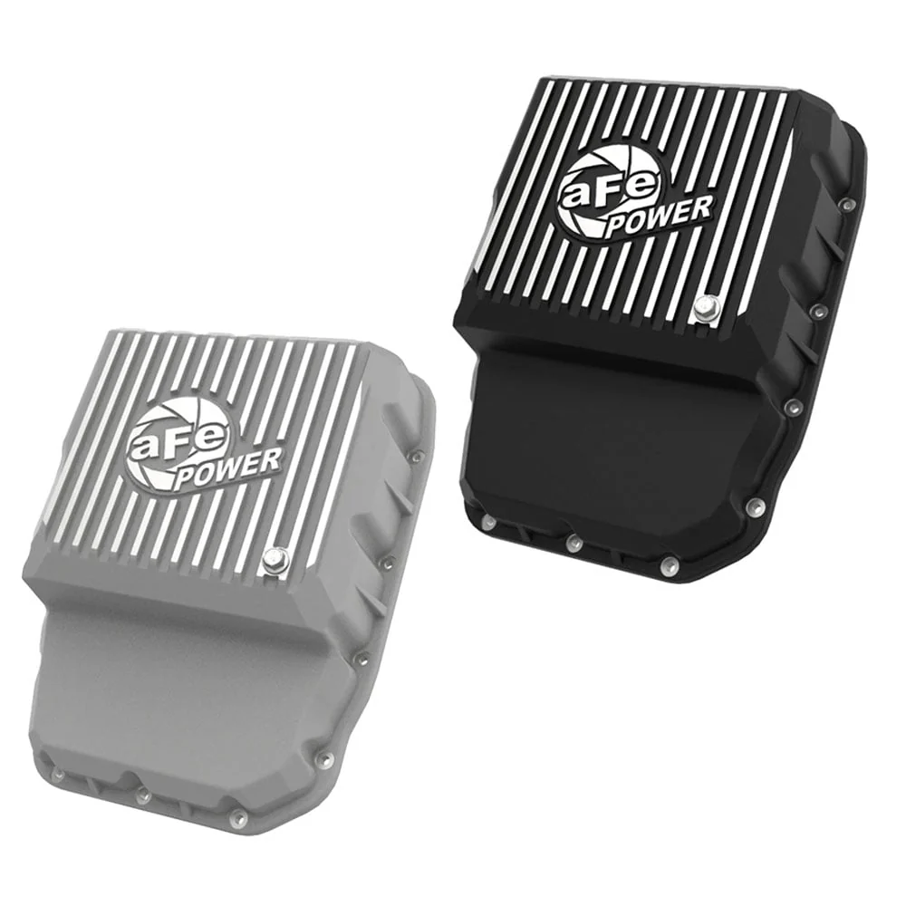 AFE High Capacity Finned Transmission Pan 13-23 Ram 6.7L Cummins 68RFE