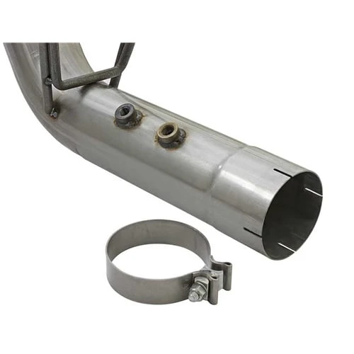 AFE Large Bore-HD 4" Stainless Dual Exhaust 17-19 GM 6.6L Duramax L5P - Image 5