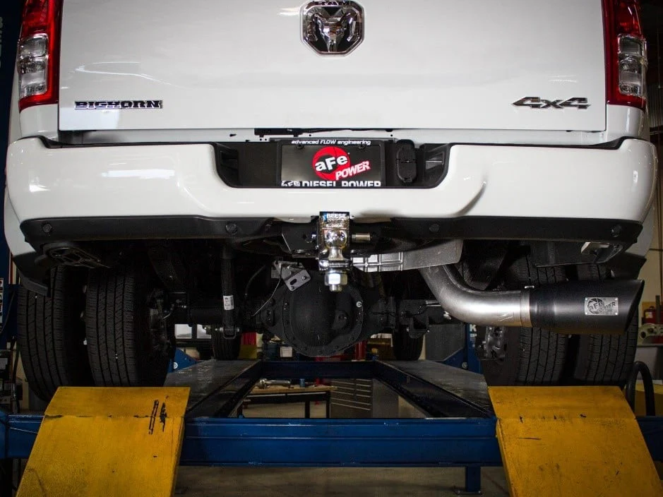 AFE LargeBore-HD 5" Aluminized DPF Back Exhaust 19-25 Ram 6.7L Cummins MC/CC Short Bed - Image 4