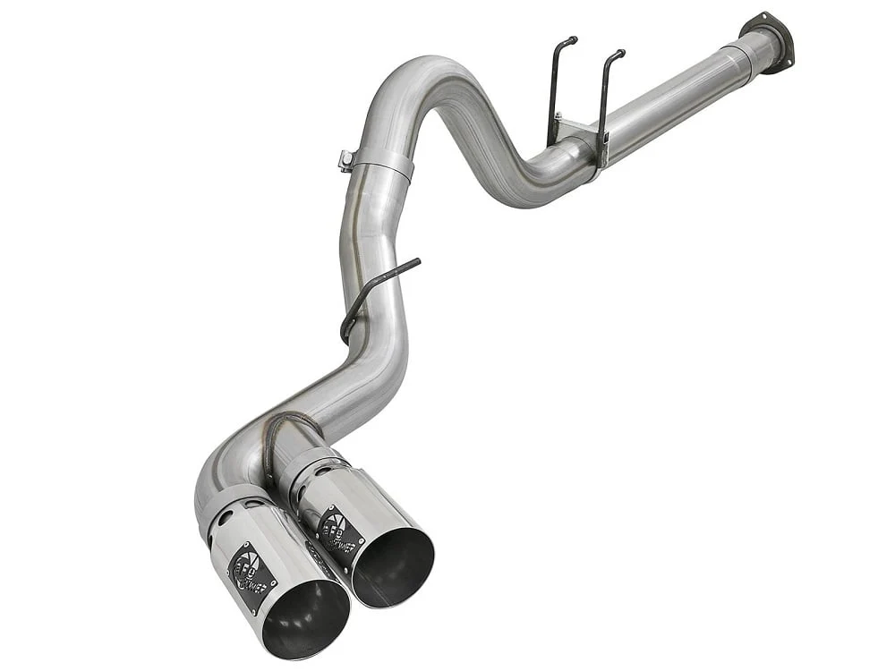 AFE Rebel XD Series 4" Stainless DPF-Back Exhaust system for 15-16 Ford 6.7L Powerstroke - Image 2